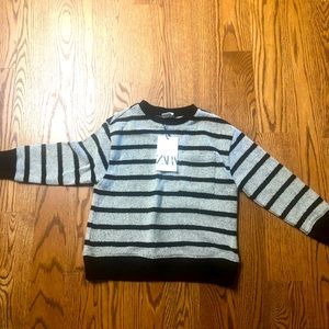 Zara boys crew neck sweater -NWT